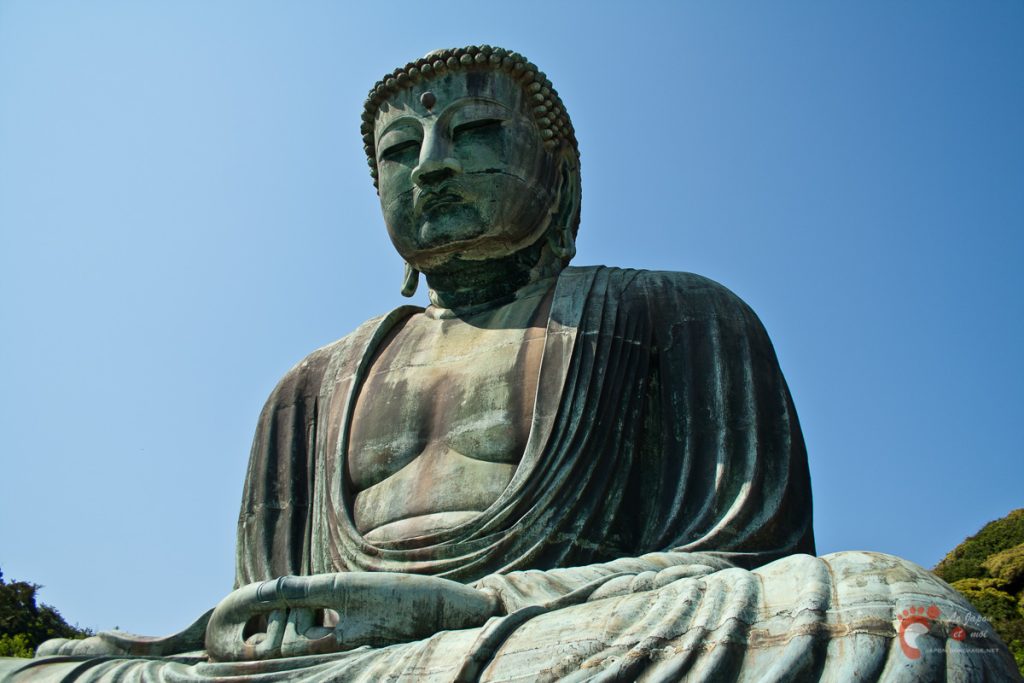 Le Daibutsu, grand bouddha, de Kamakura
