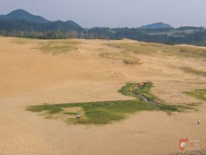 Les dunes de sable de Tottori
