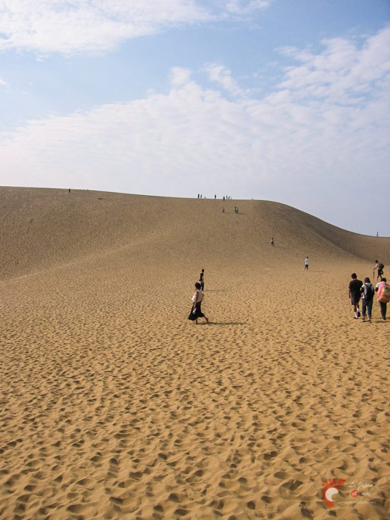 Les dunes de sable de Tottori