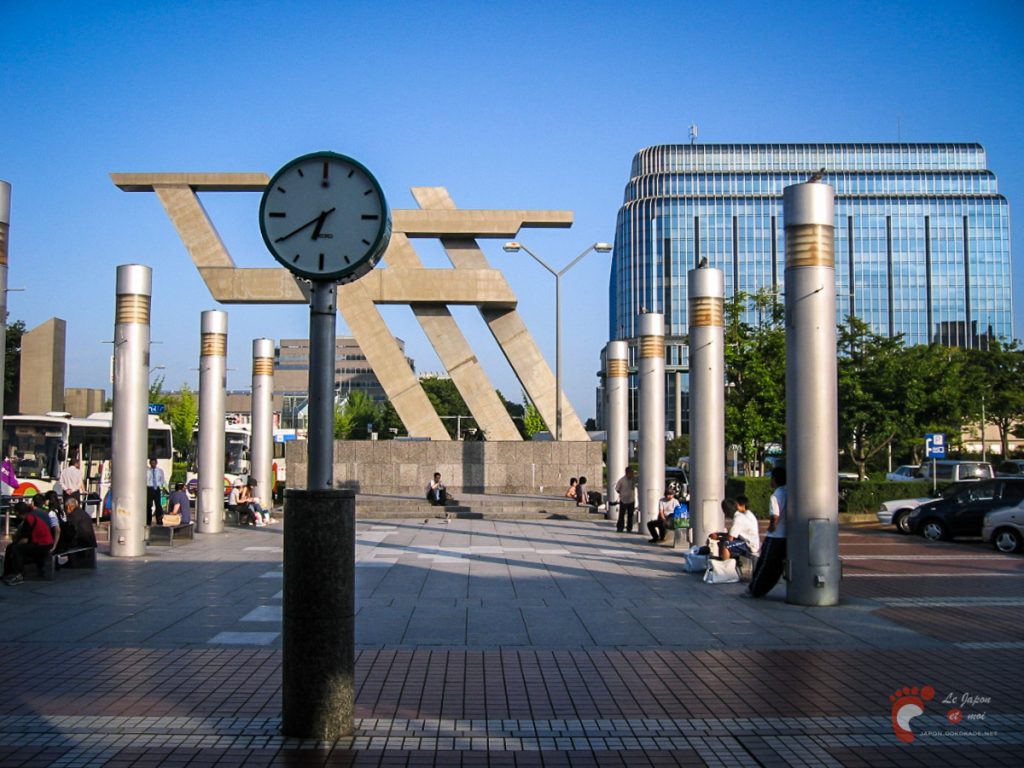 Les alentours de la gare de Kanazawa