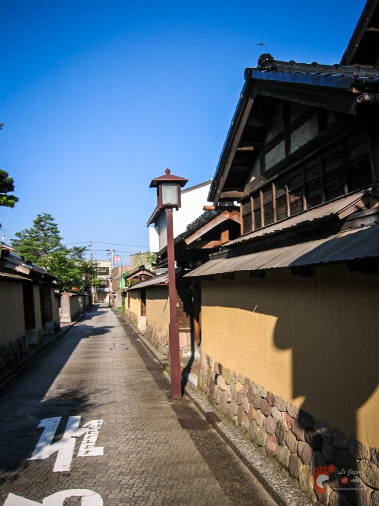Le quartier Nagamachi et ses maisons de samurai à Kanazawa