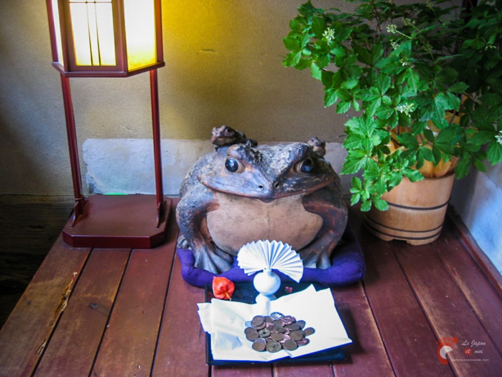 Intérieur de la maison de thé Shima