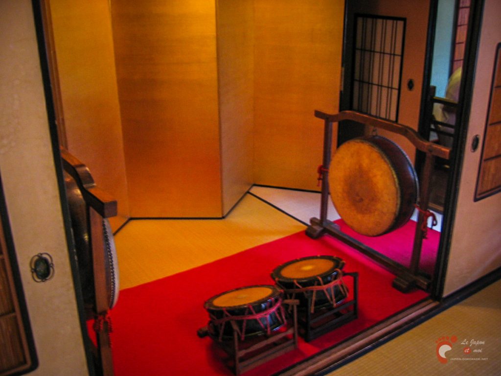 Intérieur de la maison de thé Shima