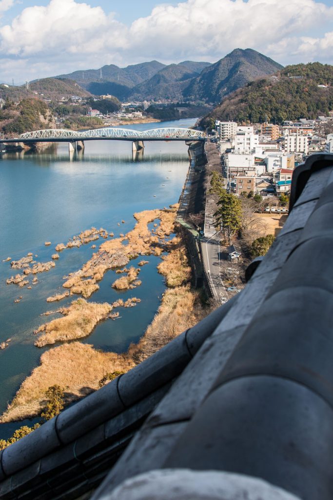 La vue depuis le château d'Inuyama