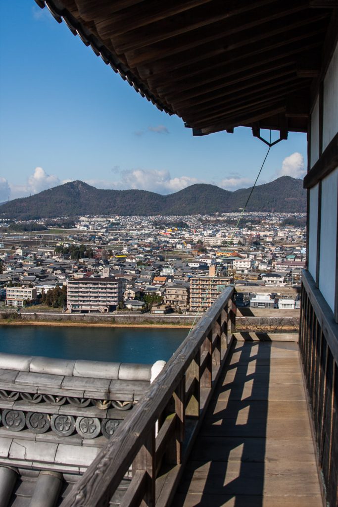 La vue depuis le château d'Inuyama