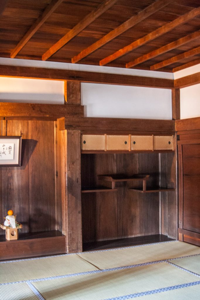 L'intérieur du château d'Inuyama