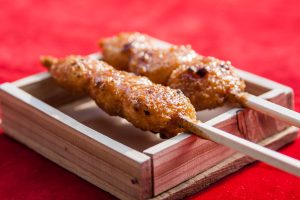 Les brochettes de gohei-mochi
