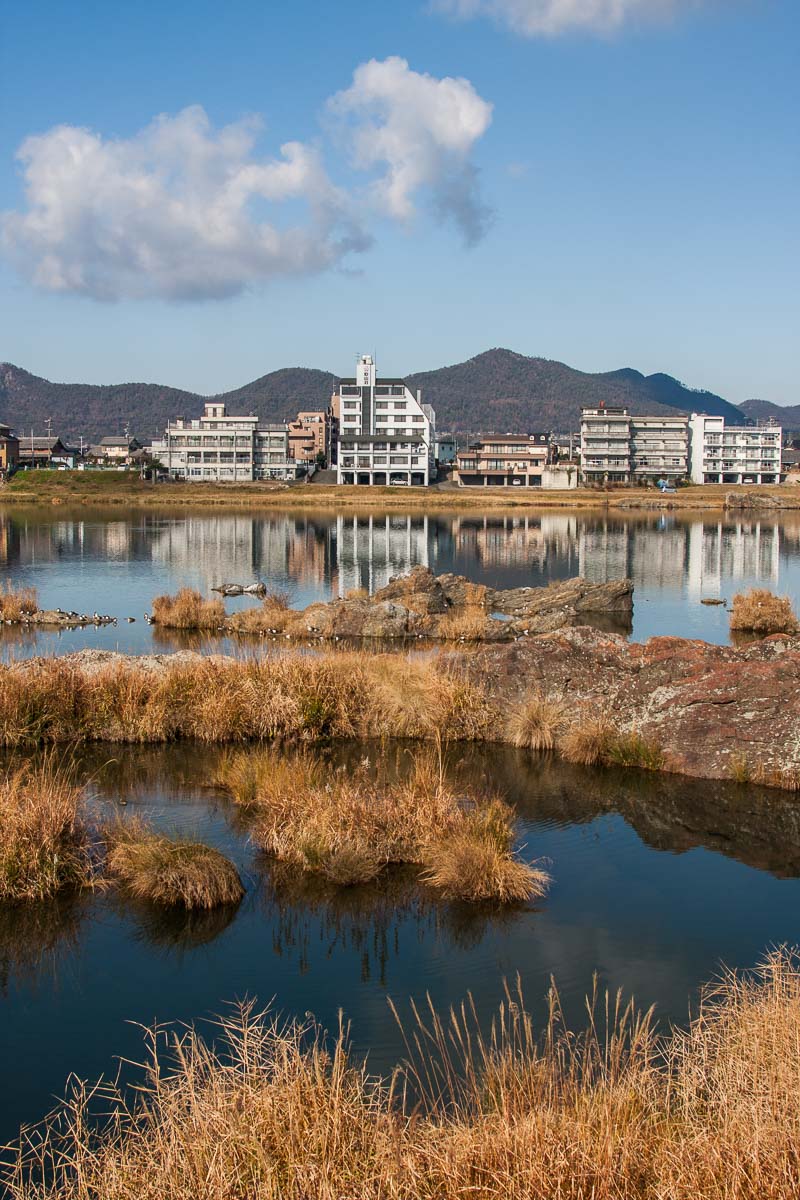 Sur les berges du fleuve Kiso - Inuyama