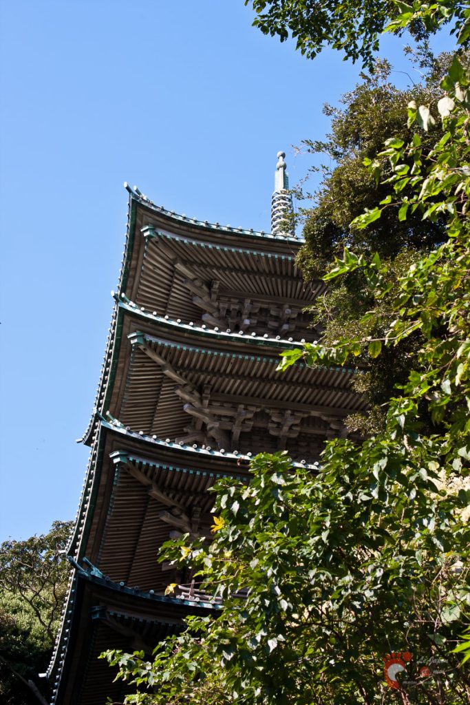 Temple Ryûkô-ji - Pagode à 5 étages