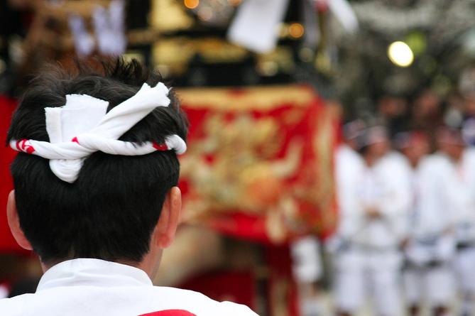 Tobata Gion Yamagasa à Yasukuni 戸畑祇園山笠祭り