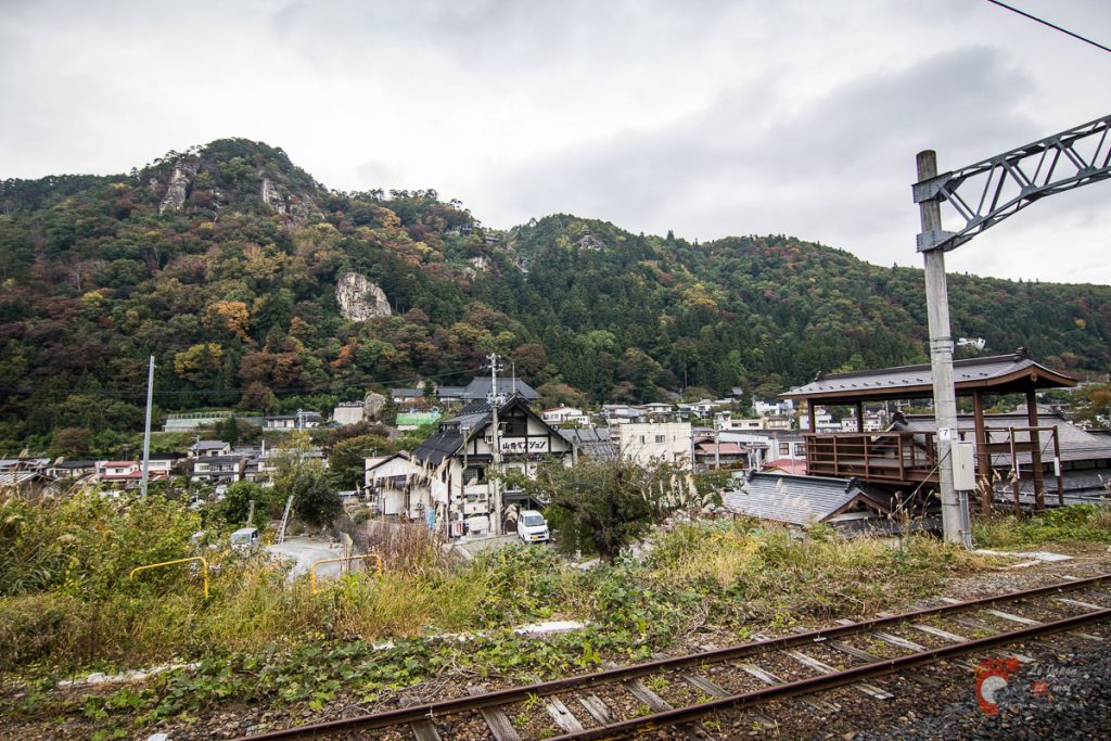 Yamadera depuis la gare