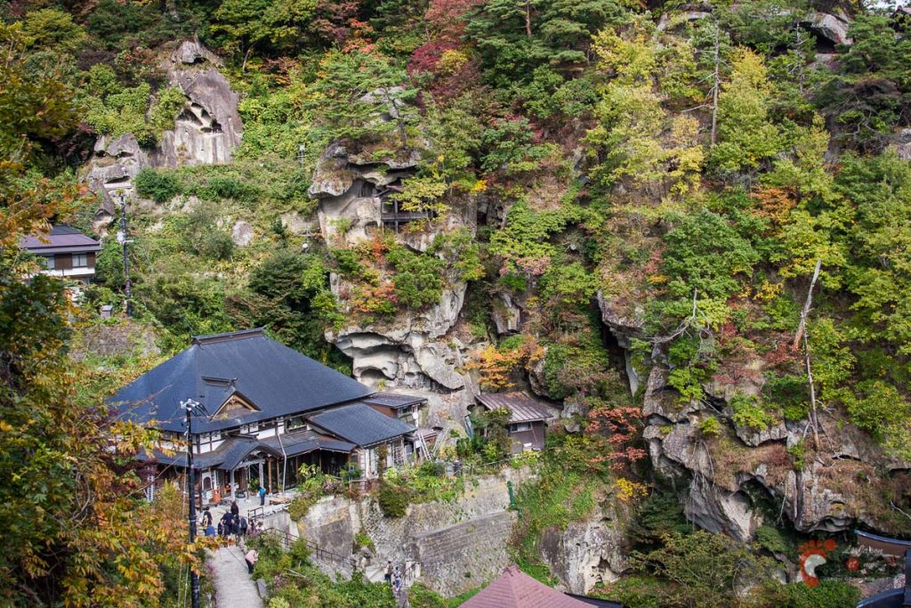 Yamadera - Vue sur Shôzô-in