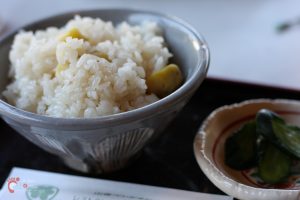 Kuri Gohan à Yamadera