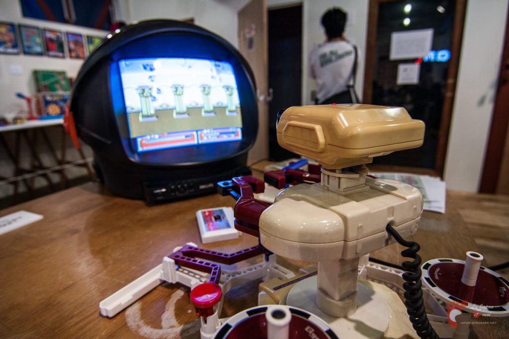 Expo Gunpei Yokoi - Family Computer Robot et Joy Mecha Fight sur Famicom