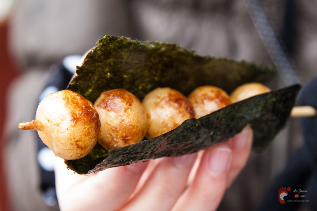 Ville de Takayama - Brochette de dango