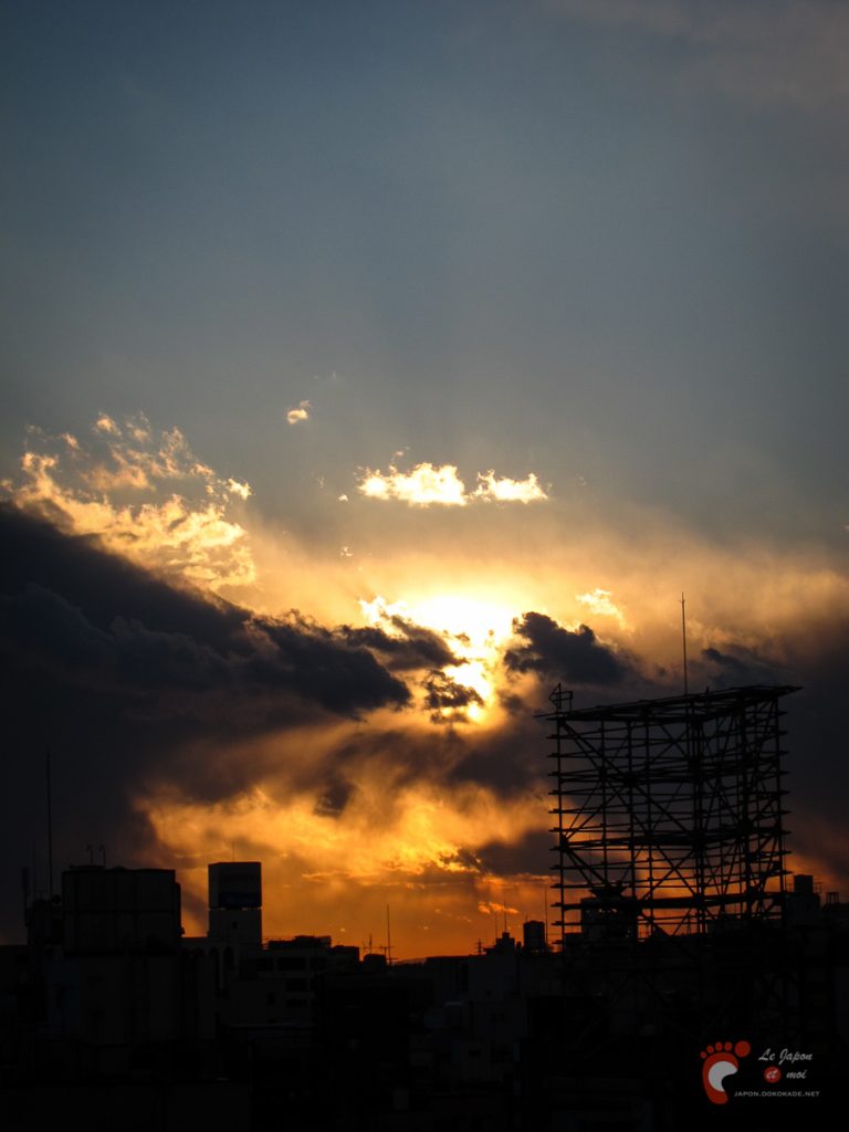 Yokohama - Coucher de soleil à Kannai