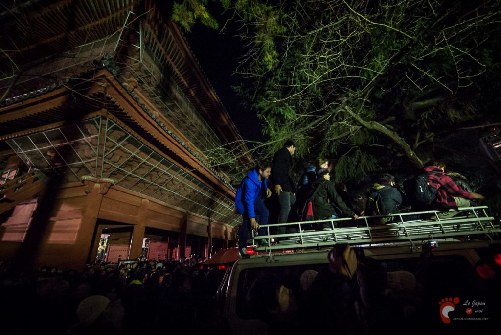 Hatsumode au temple Zōjō-ji