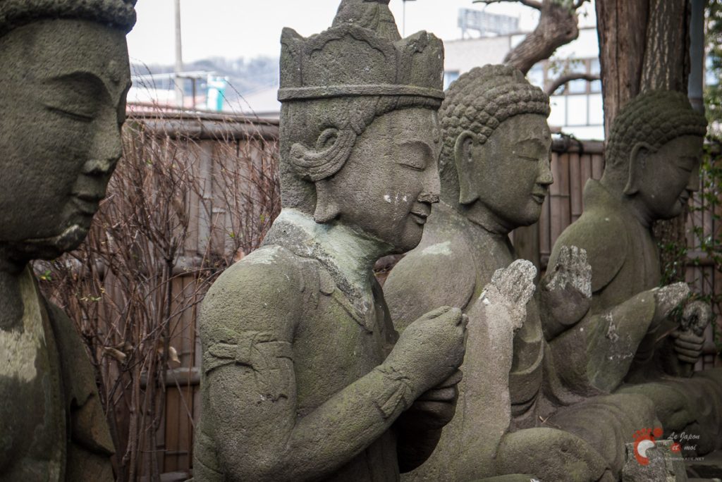 Ôiso Shigitatsu-an - Cinq bouddhas de sagesse