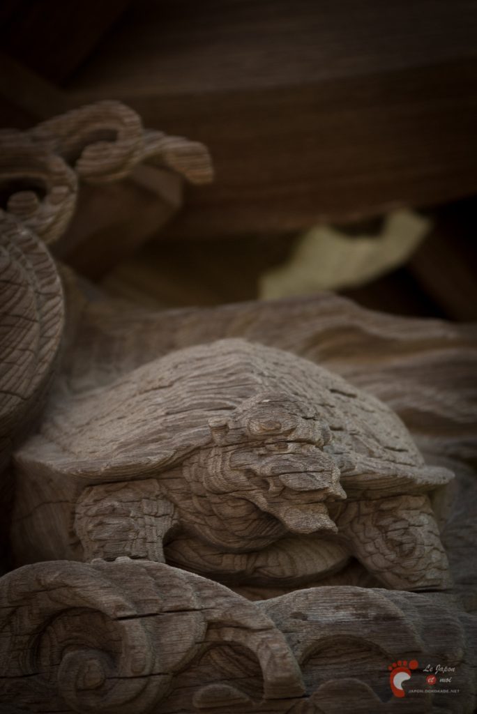 Temple Ryûkô-ji - Tortue ou suppon ?