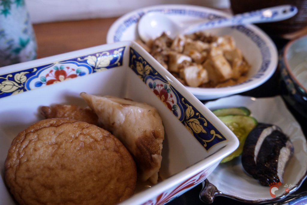 Matsumoto - Une partie du menu à 800 yens de Iwana
