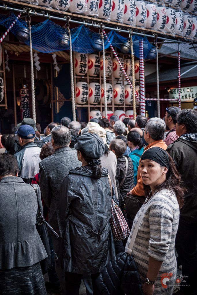 Marché de Tori-no-Ichi à Asakusa