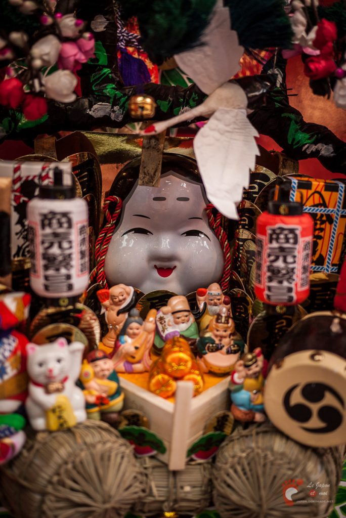 Marché de Tori-no-Ichi à Asakusa