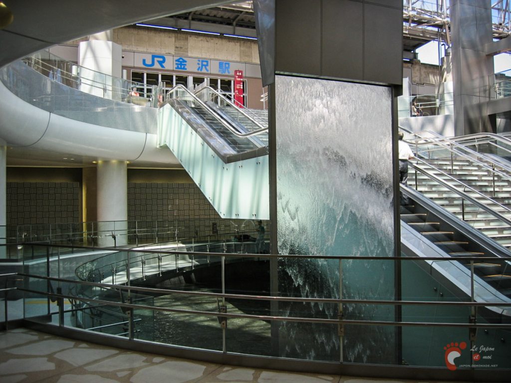 Gare de Kanazawa - Les espaces en sous-sol