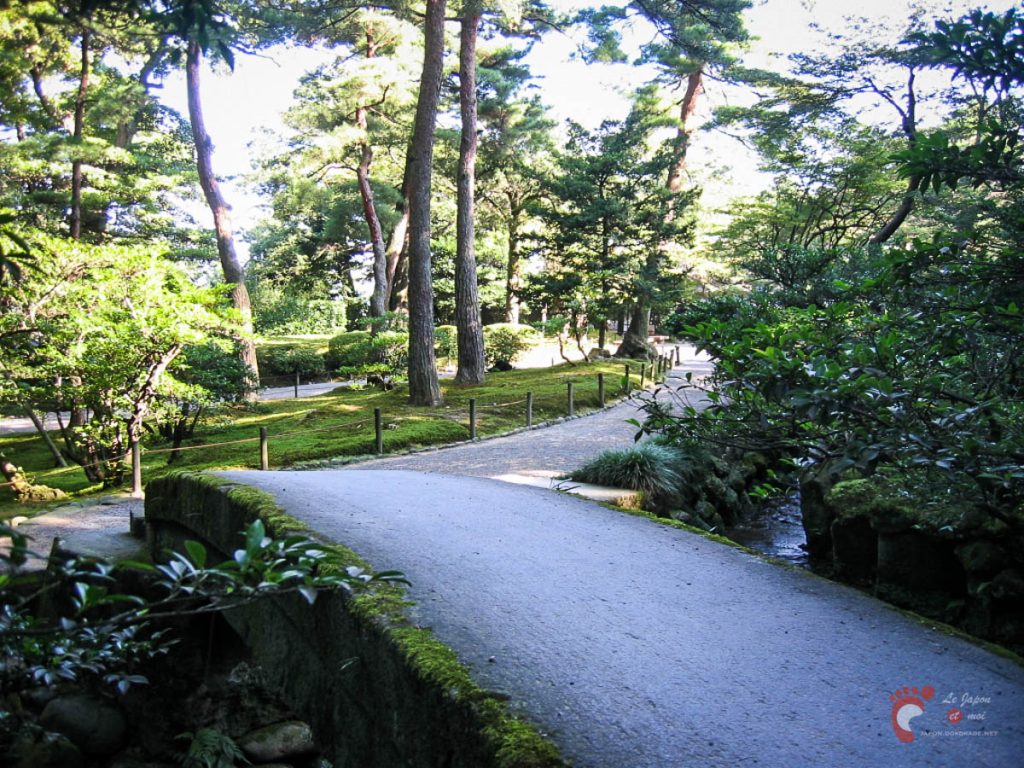 Le parc Kenrokuen à Kanazawa