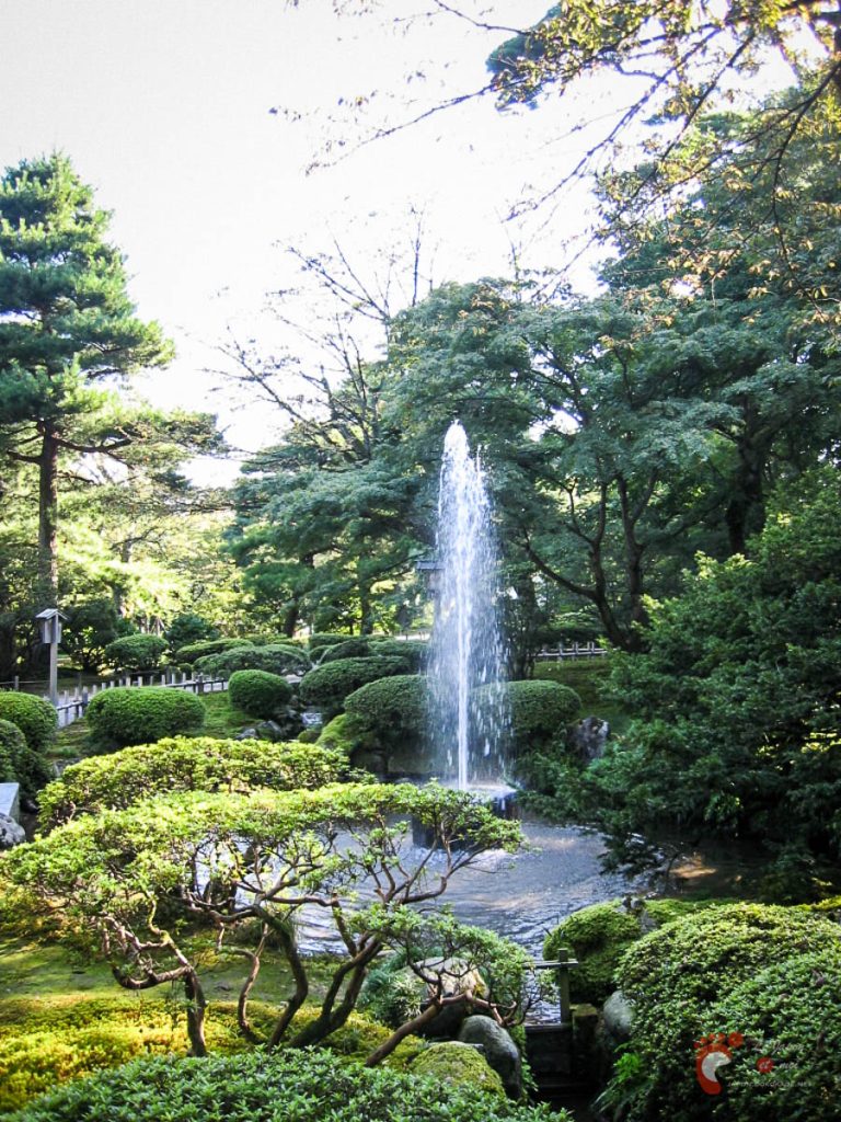 Le parc Kenrokuen à Kanazawa