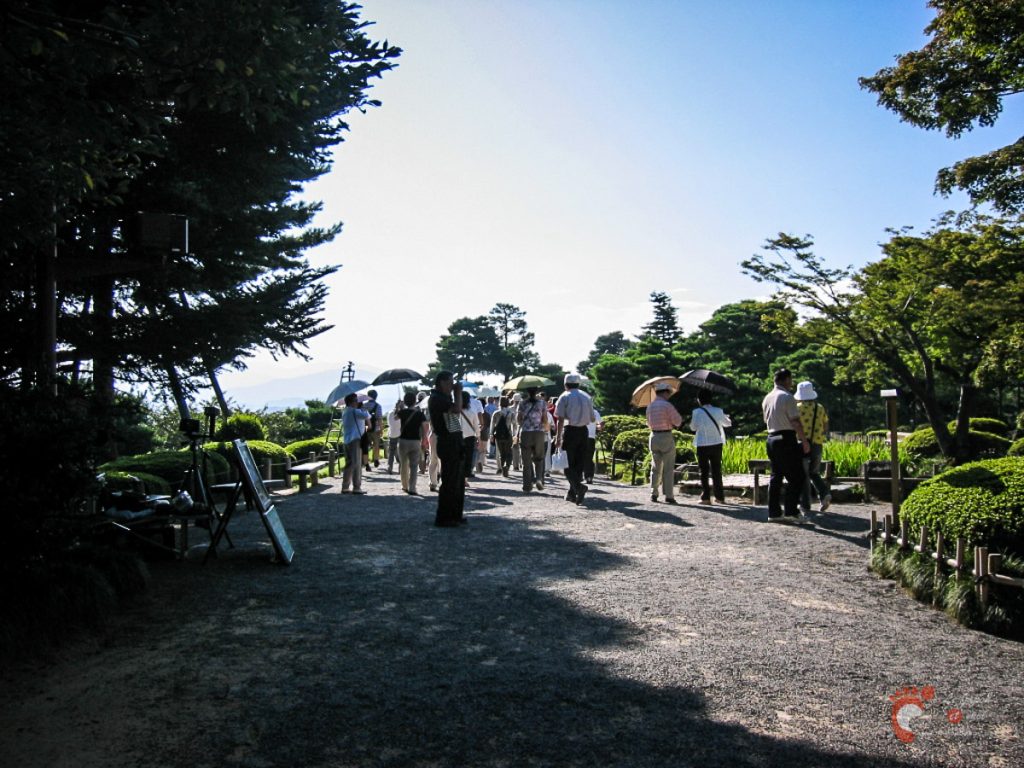 Le parc Kenrokuen à Kanazawa
