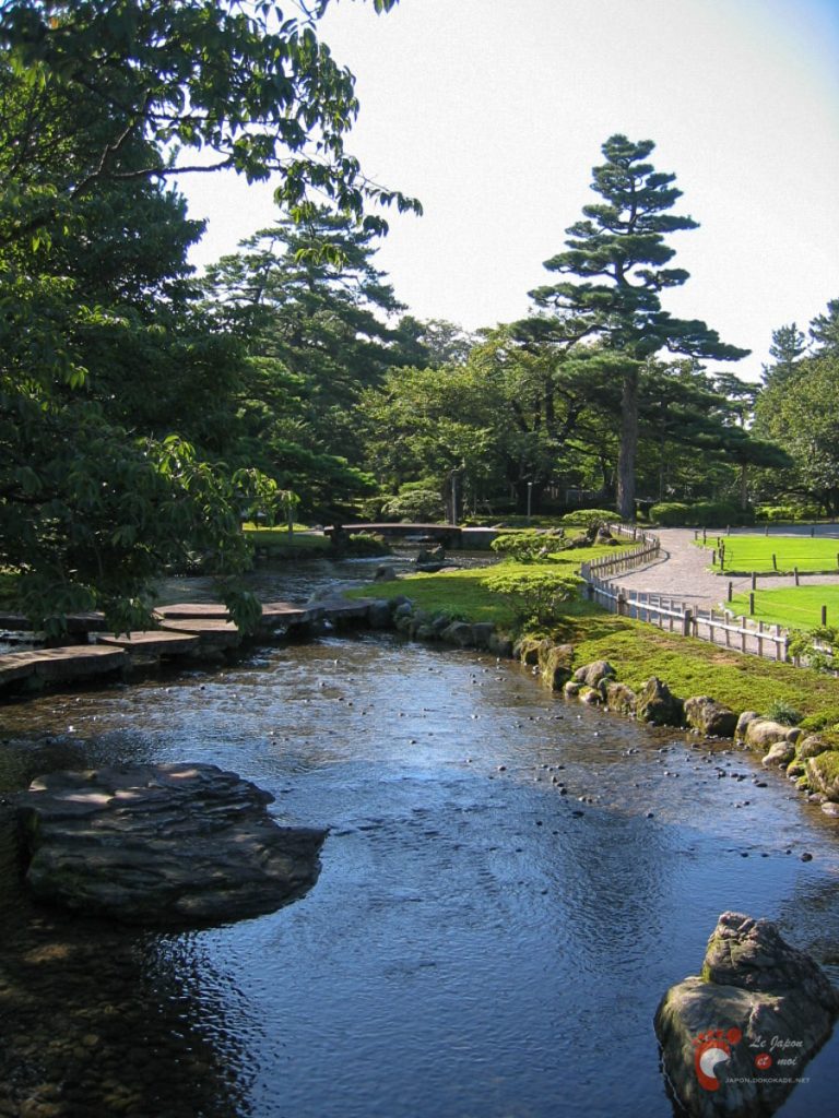 Le parc Kenrokuen à Kanazawa