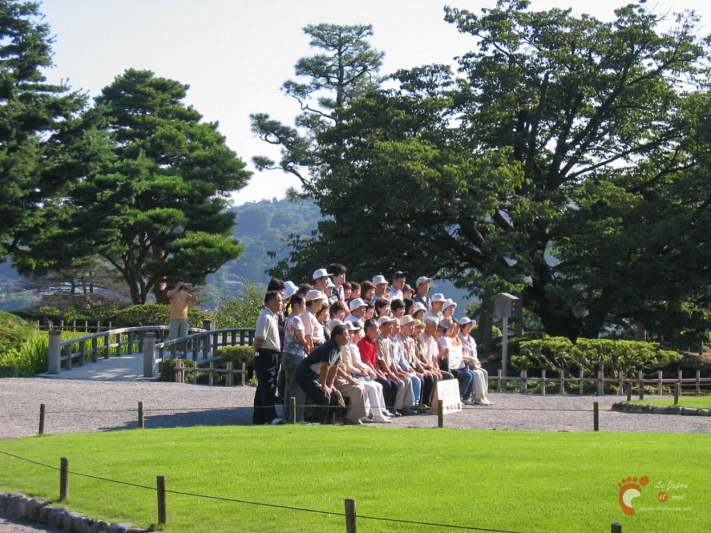 Le parc Kenrokuen à Kanazawa