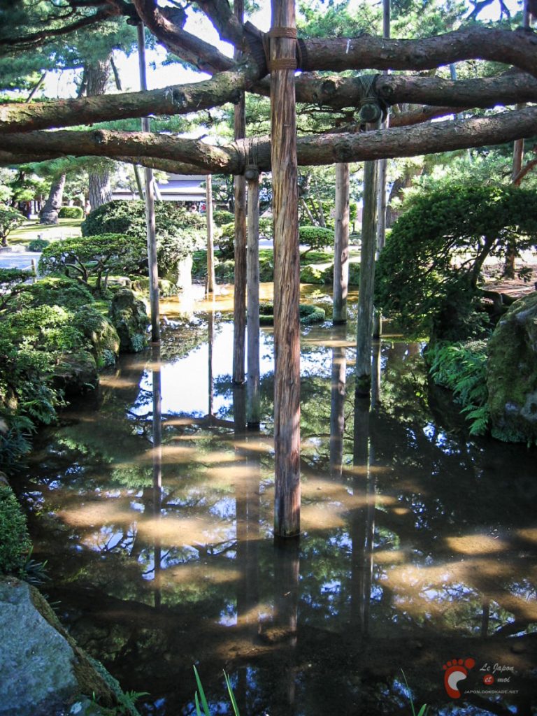 Le parc Kenrokuen à Kanazawa