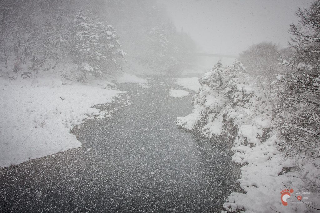 Dans les rues de Shirakawa-go